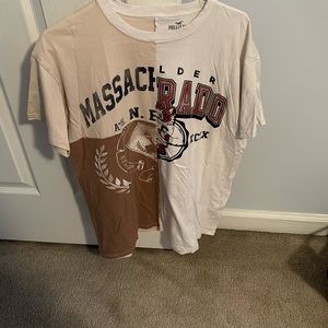 Split Hollister t-shirt.